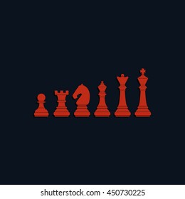 Chess pieces icon.