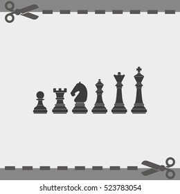 Chess pieces icon.