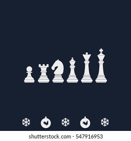 Chess pieces icon.