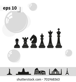 Chess pieces icon.