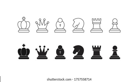 Chess King Icon