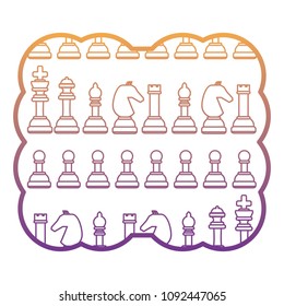 chess pieces pattern
