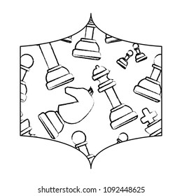 chess pieces pattern