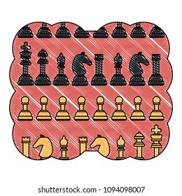 chess pieces pattern