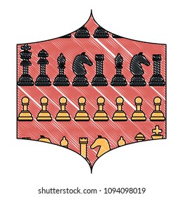 chess pieces pattern