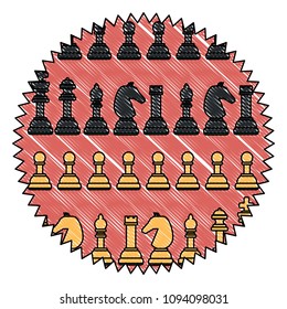 chess pieces pattern