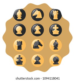 chess pieces pattern