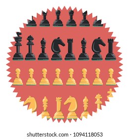 chess pieces pattern