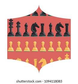 chess pieces pattern