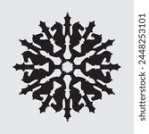 Chess pieces Round Vector design 