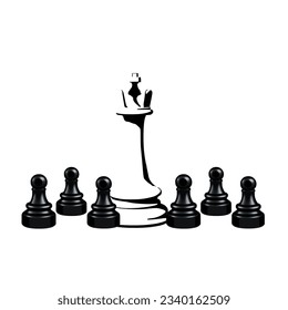 chess pieces set clipart illustration, chess pieces collection illustration