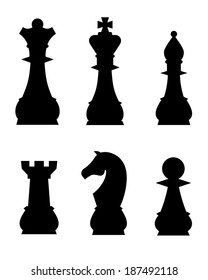 Chess Pieces - Vector
