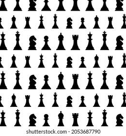 Chess pieces vector illustration design. Chess pieces background.