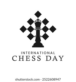Chess pieces vector illustration. Isolated on a white background