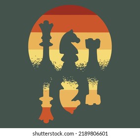 chess print vector eps 10