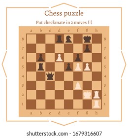 chess 2 moves puzzle