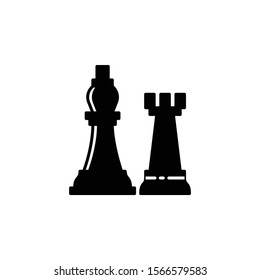 Chess Queen bright icon vector

