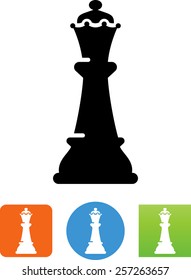 Chess queen icon