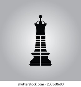 Chess Queen Icon. 