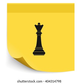 Chess queen icon.