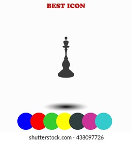 Chess queen icon.