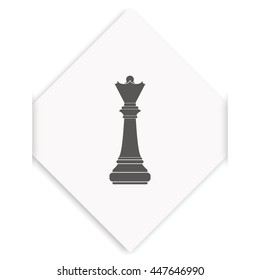 Chess queen icon.