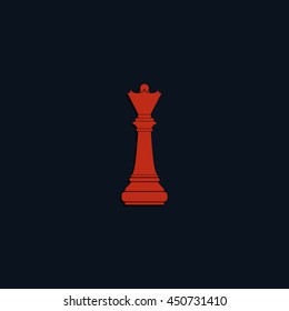 Chess queen icon.