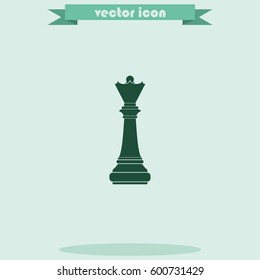 Chess queen icon.