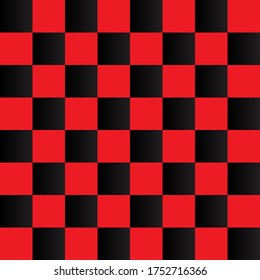 Chess red black pattern graphic illustration design eps file.