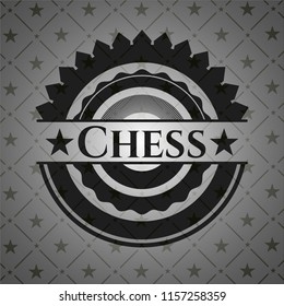 Chess retro style black emblem