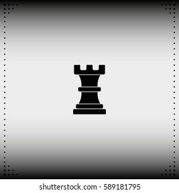 Chess rook icon.