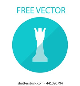chess rook icon vector jpeg picture image art jpg eps ai drawing