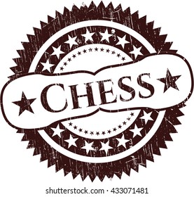 Chess rubber grunge seal