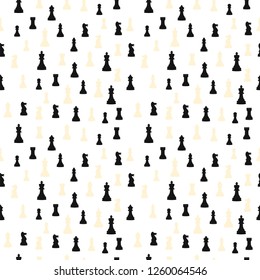 Chess Seamless pattern