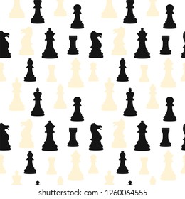Chess Seamless pattern