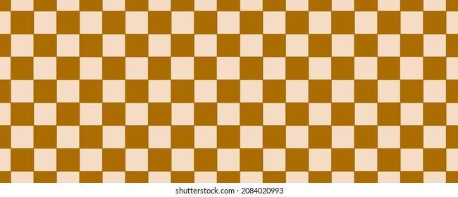 Chess seamless pattern. Classic chess black and white board background. Vector layout.