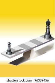 chess and see saw