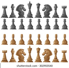 5,797 Chess pieces drawing Images, Stock Photos & Vectors | Shutterstock
