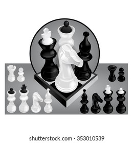 chess set vector