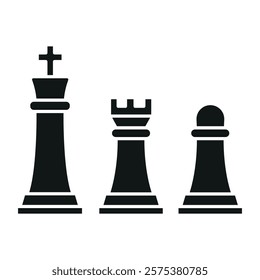 chess sign symbol vector icon