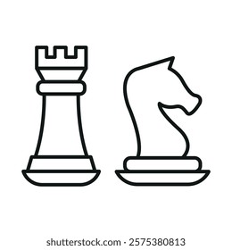 chess sign symbol vector icon