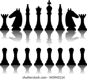 Chess sport game icon