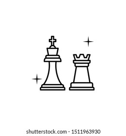 Chess, sport icon. Element of sport thin line icon