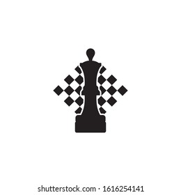 Chess Sport Logo Design Vector Icon Stock Vector (Royalty Free) 1616254141