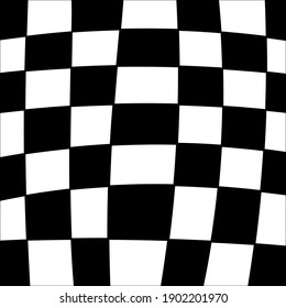 Chess Squares Vector. Black and white squares.