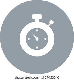 Chess stopwatch, illustration, vector on white background.