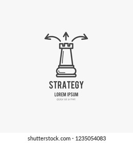Chess, strategy icon vector, filled flat sign, solid colorful pictogram isolated on white. Symbol, logo illustration