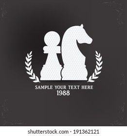 Chess symbol,vector