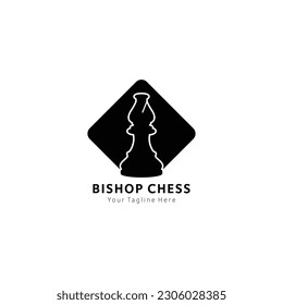 Chess template for club. Design for decoration tournaments, logo sports cups.