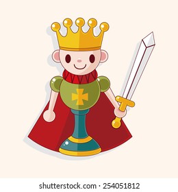 chess theme elements 